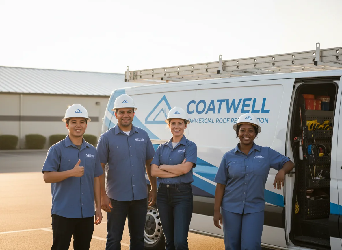 Commercial roof coating company in Bristol, VT